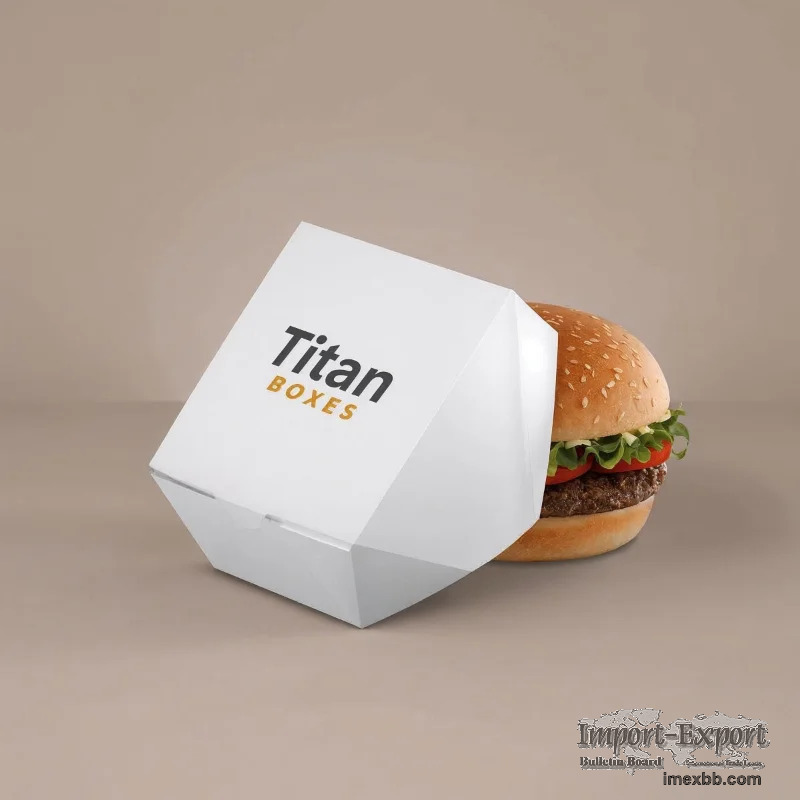 Custom Burger Packaging Boxes