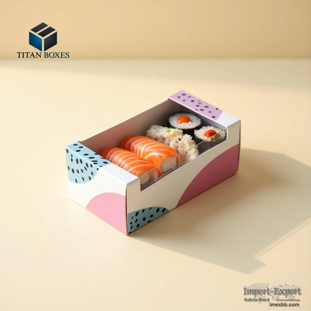 Custom Sushi Packaging Boxes