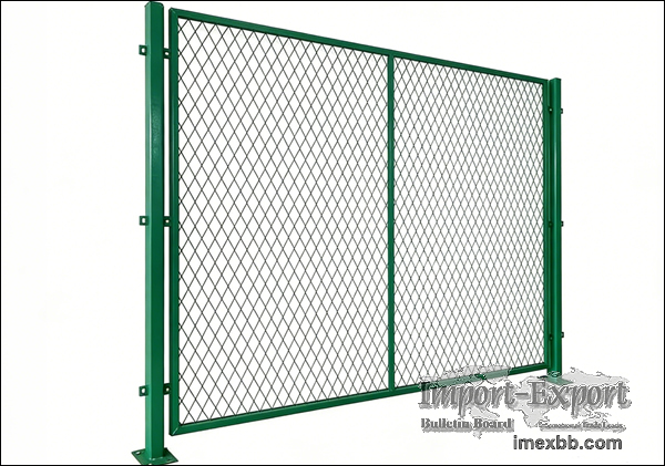 Expanded Metal Mesh Fence