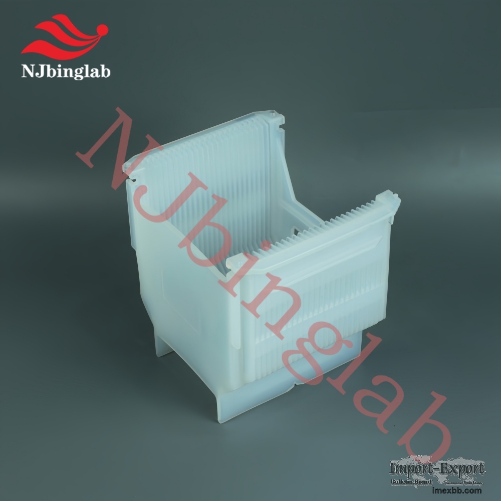 6-inch-PFA wafer cassette-Compatible with Detachable Handle