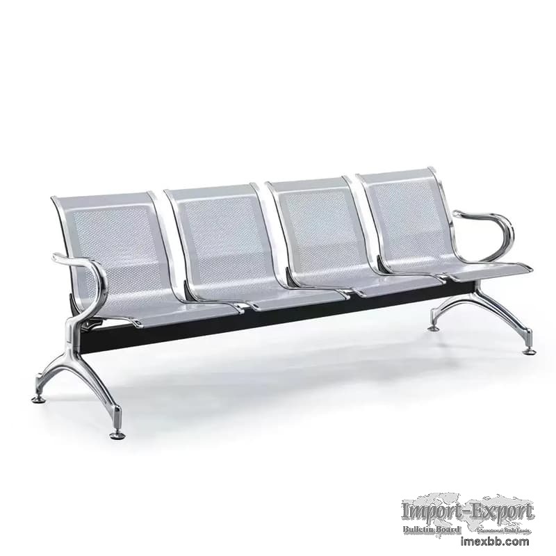 steel chair 3 seater