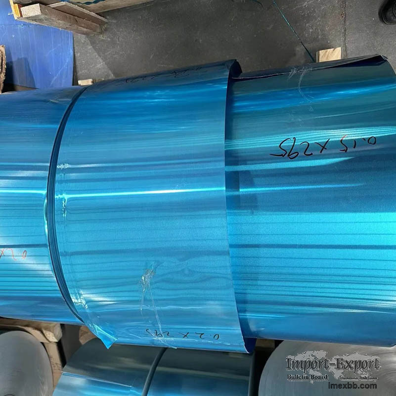 Blue Fin Hydrophilic Coated 3104 H14/H16/H18 Aluminum Foil for HVAC Fins
