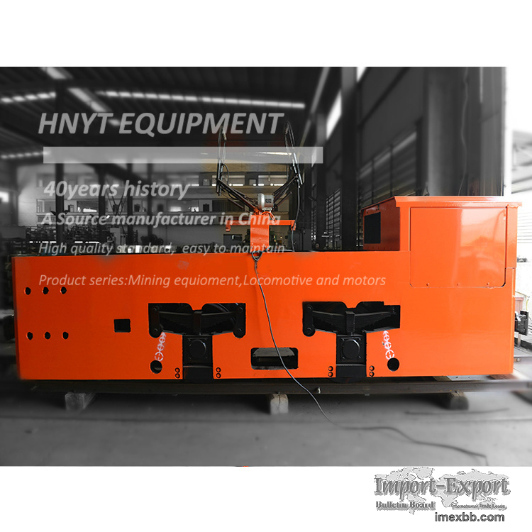 CJY14 ton underground overhead line locomotive