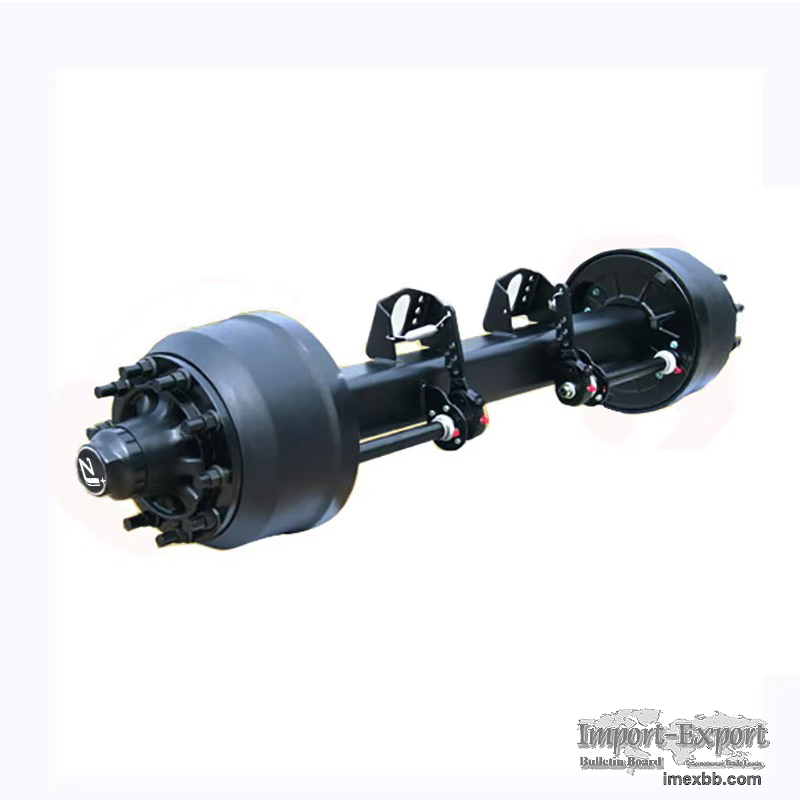 12T 14T 16T Heavy Duty Germany Drum Type Axles for Semi Trailers