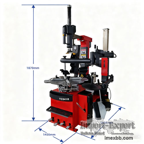 Right-Assist-Arm Tilting Column Fully Automatic Tire Changer