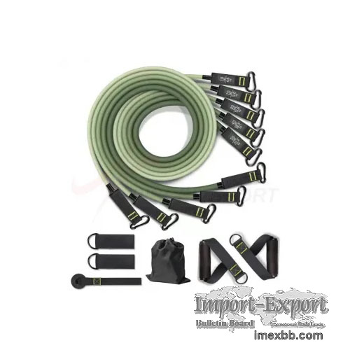 5 Levels Latex Resistance Tube Set