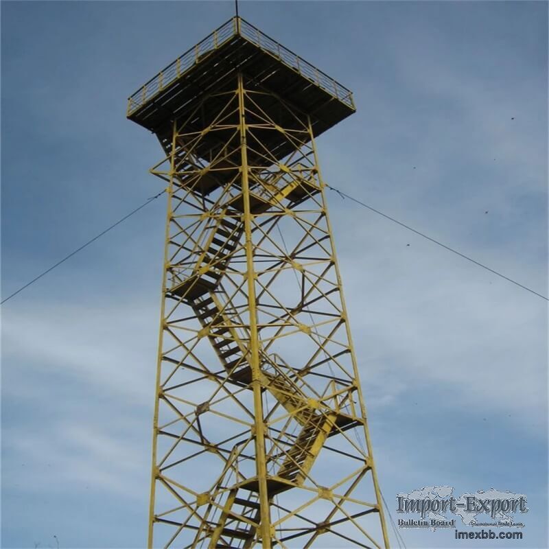 Galvanized Steel 20 Meter Multi Function Observation Tower