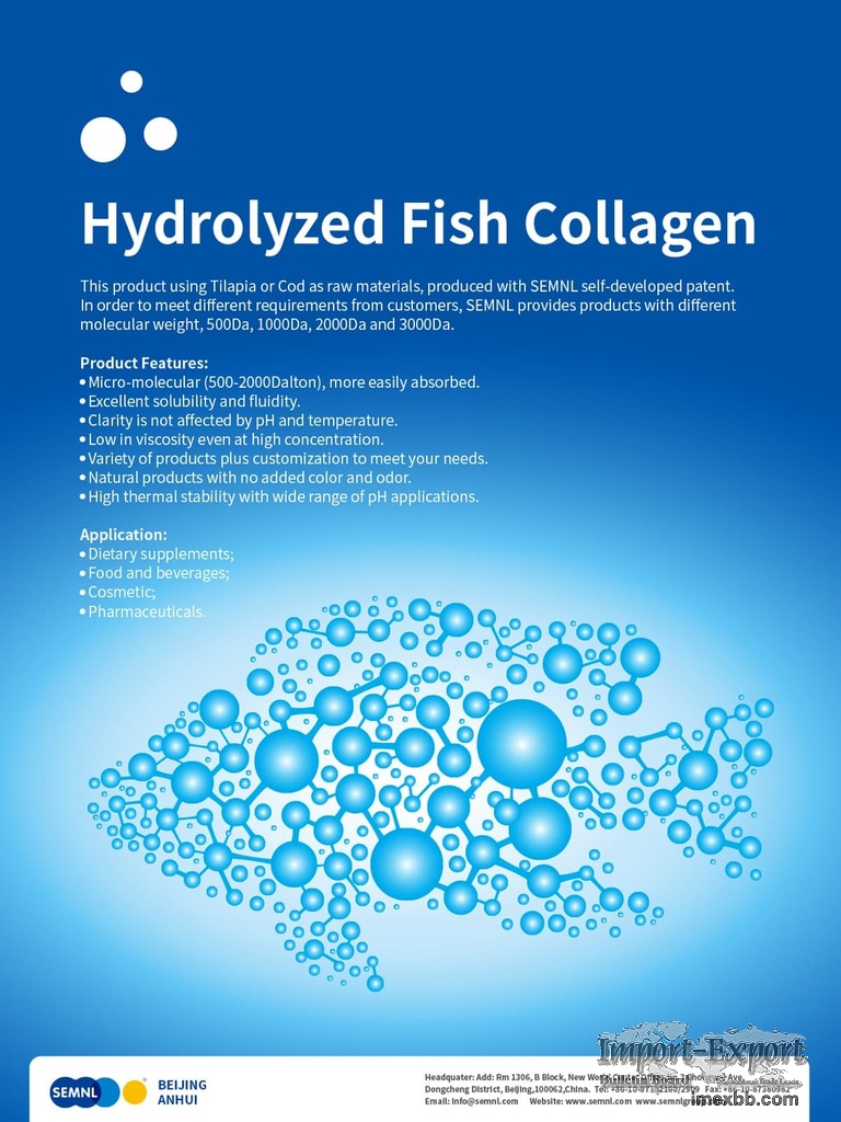 Hydrolyzed Fish Collagen