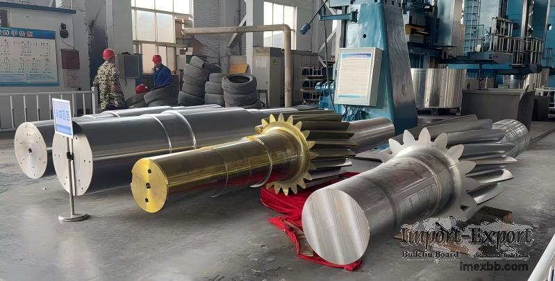 replacement gear shaft customize for mining crusher reducer China.
