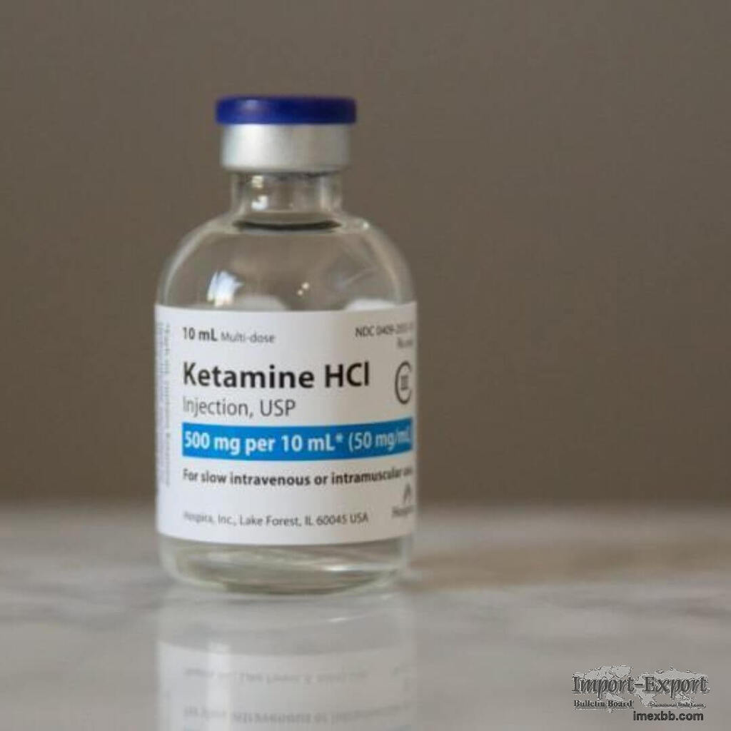 Ketamine, soluble and insoluble form