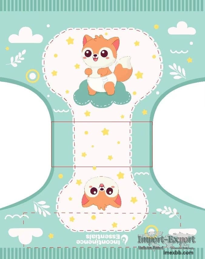 wholesale baby diaper cute print adult sissy diapers