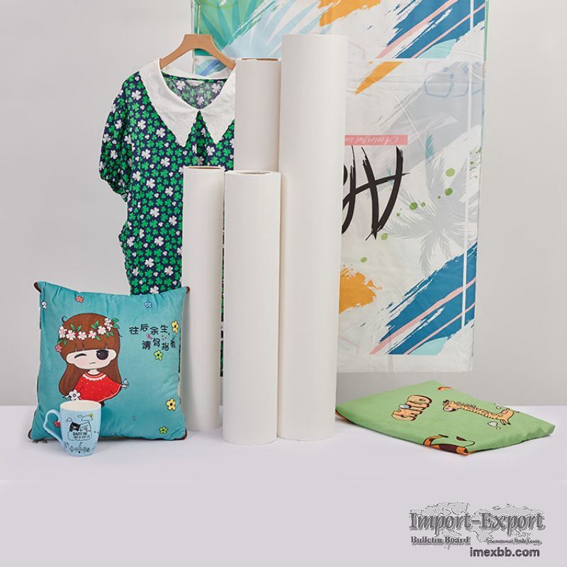 30 GSM High Speed Dry Sublimation paper