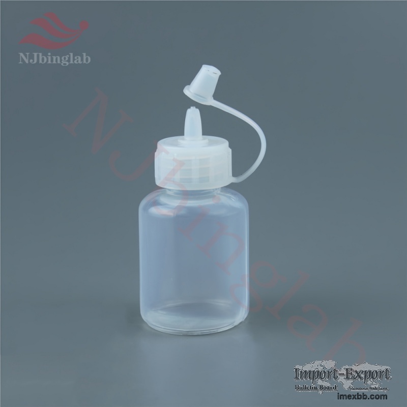 PFA Dropping Bottle for High Purity Reagents, Smooth Dispensing