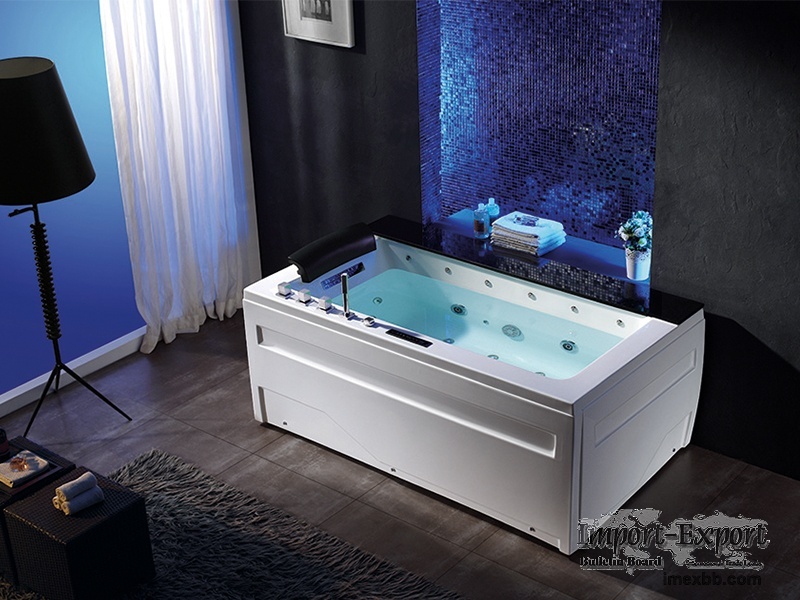 Acrylic Waterfall Jacuzzis Indoor for 1 Person