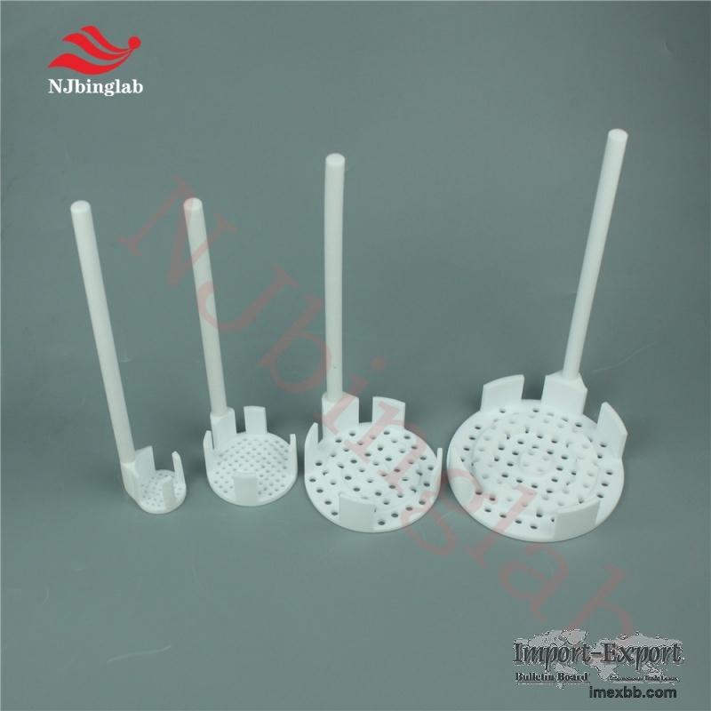 Ultra Clean PTFE Single Wafer Holder for Wafer Cleaning and Developing