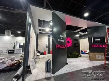 1 open side exhibition booth design USA