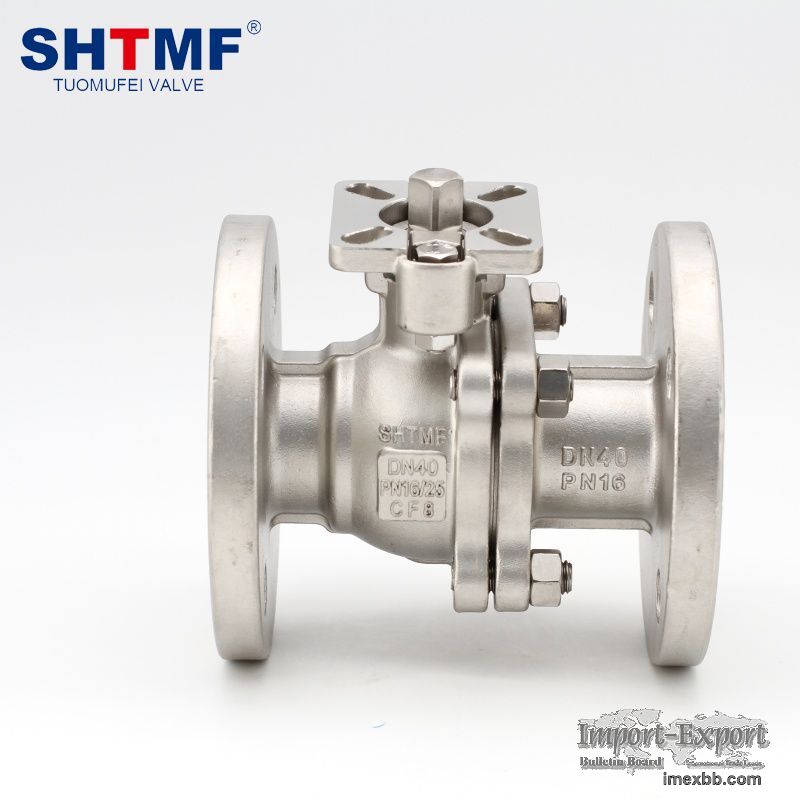 American standard high platform flange ball valve