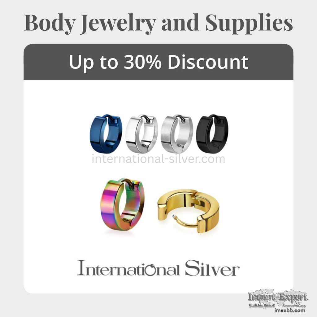 Wholesale PVD Plating Stainless Steel Huggies