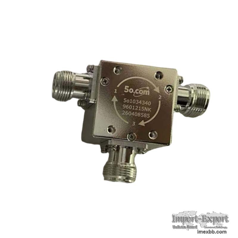 UHF Band 960 to 1215MHz RF Coaxial Circulator for Communication & Radar