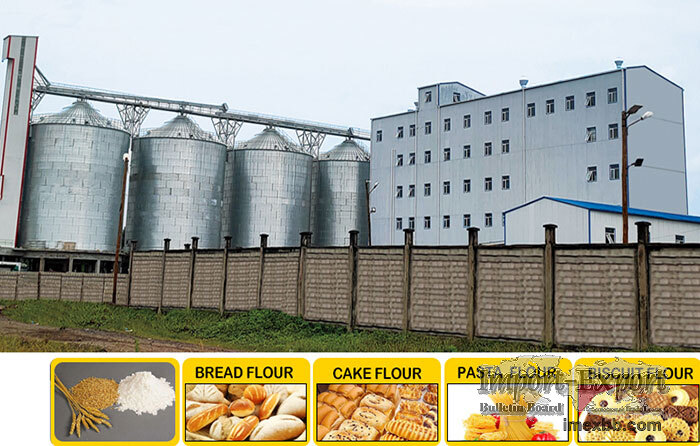 Multi-story Steel Structure Wheat Flour Milling Plant