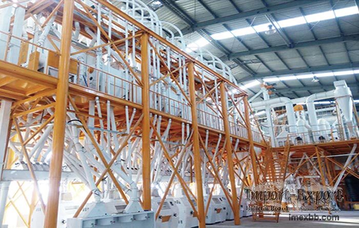 Steel Structure Wheat Flour Milling Plant