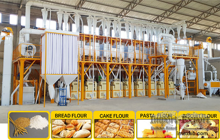 Compact Structure Wheat Flour Milling Plant