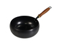 Wholesale Carbon Steel Stir Fry Wok - Nitrided Non-Stick Hammered Wok Pan f