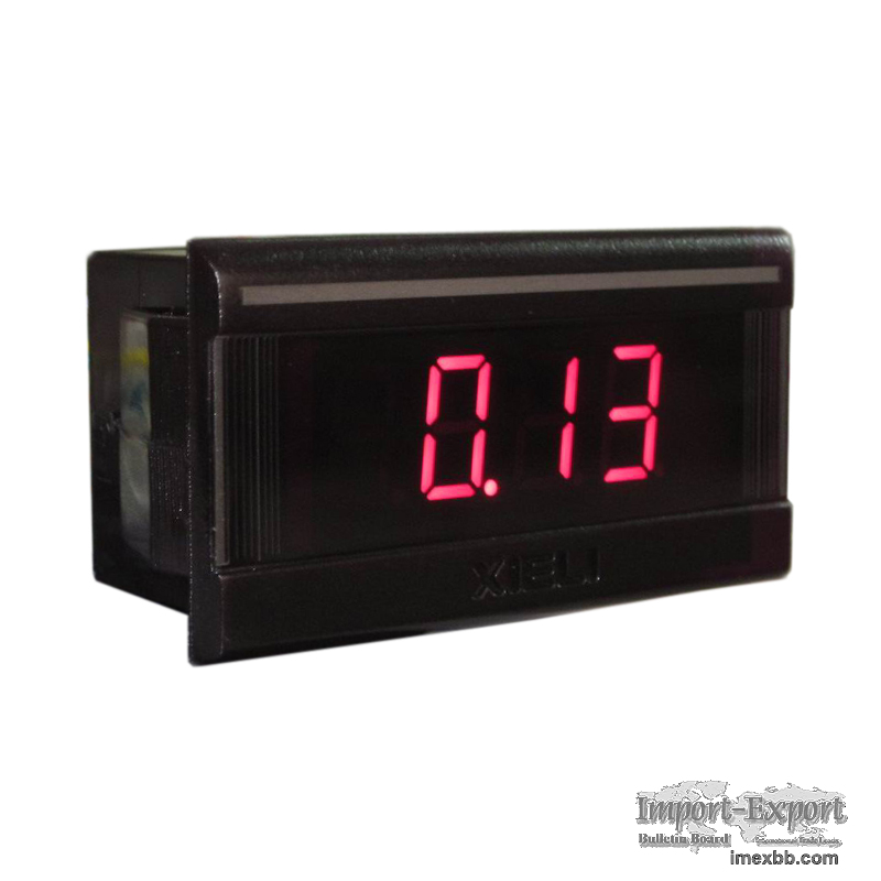 mini digital panel meter 3 1/2 digit voltmeter ammeter