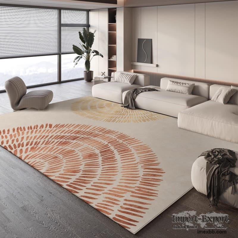 asymmetrical rug for living room tailor made factory