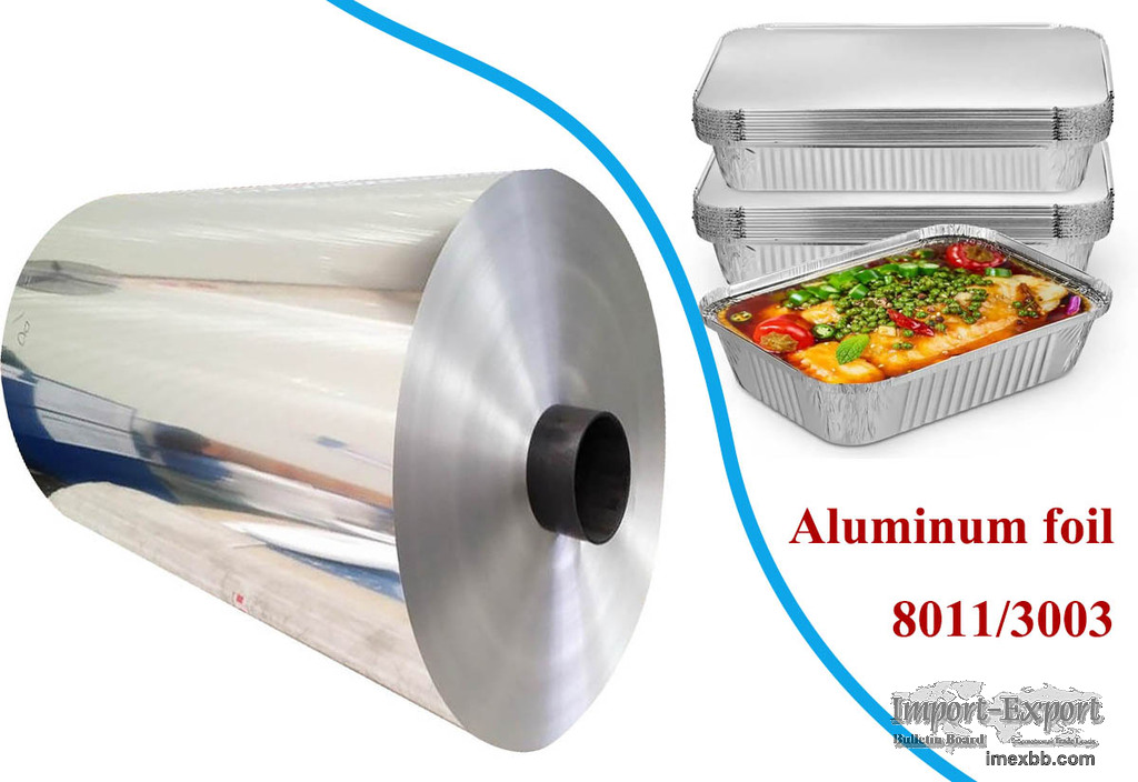 Wholesale Aluminum Foil for Containers (8011 / 3003 / 3004)