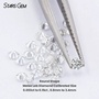 Melee Diamond 0.003ct to 0.15ct ( 0.8mm to 3.4mm ) Round Brilliant Cut HPHT