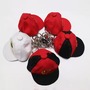 Custom Mini Baseball Cap Keychain Cute Hat Keyring with Embroidery OEM ODM