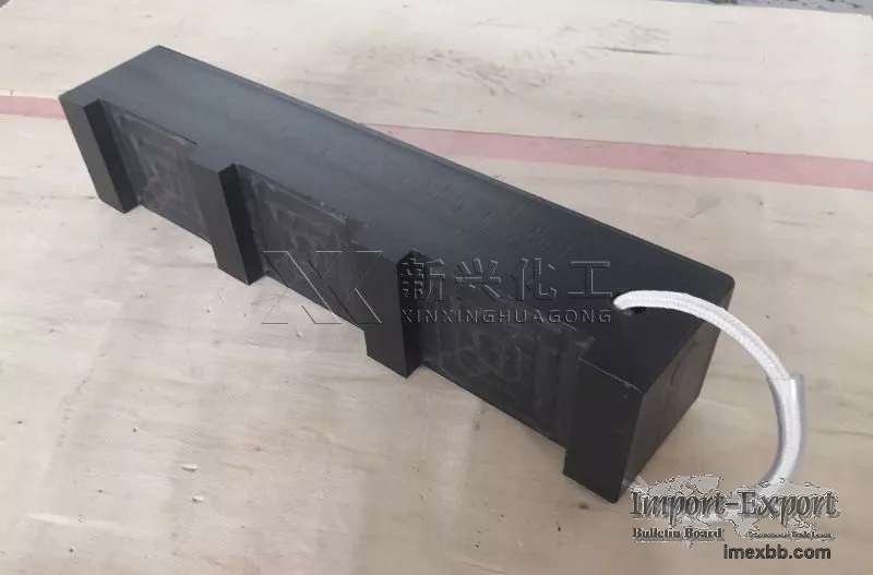 Cribbing pads for crane