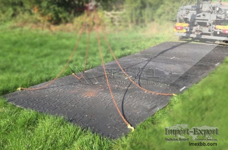 Durable Plastic Ground Protection Mat