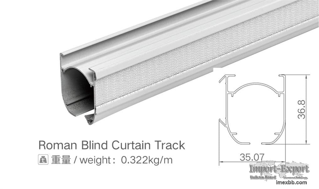 050013 Roman Blind Curtain Track
