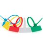 Nylon cable ties, Label style 