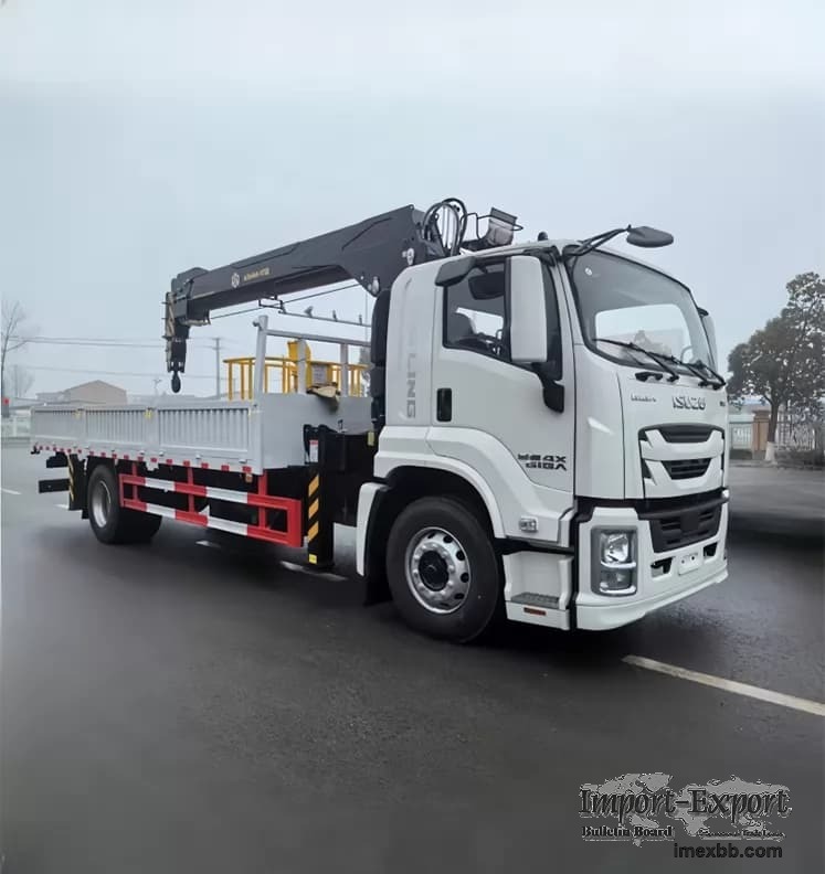 ISUZU Truck Mounted Crane with 8T Xcmg Crane