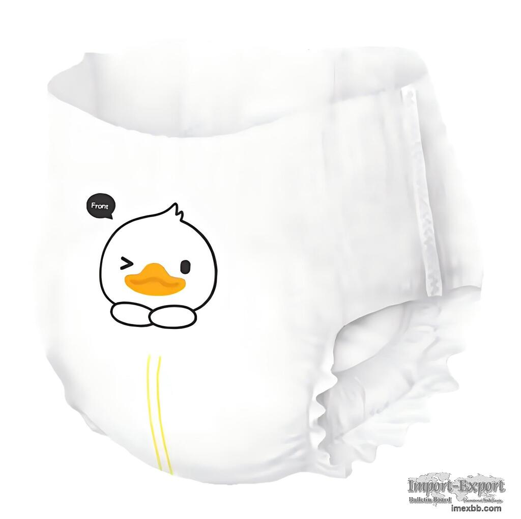 High Absorbency Disposable Baby Diaper 12 Hours Leak Protection Free Sample