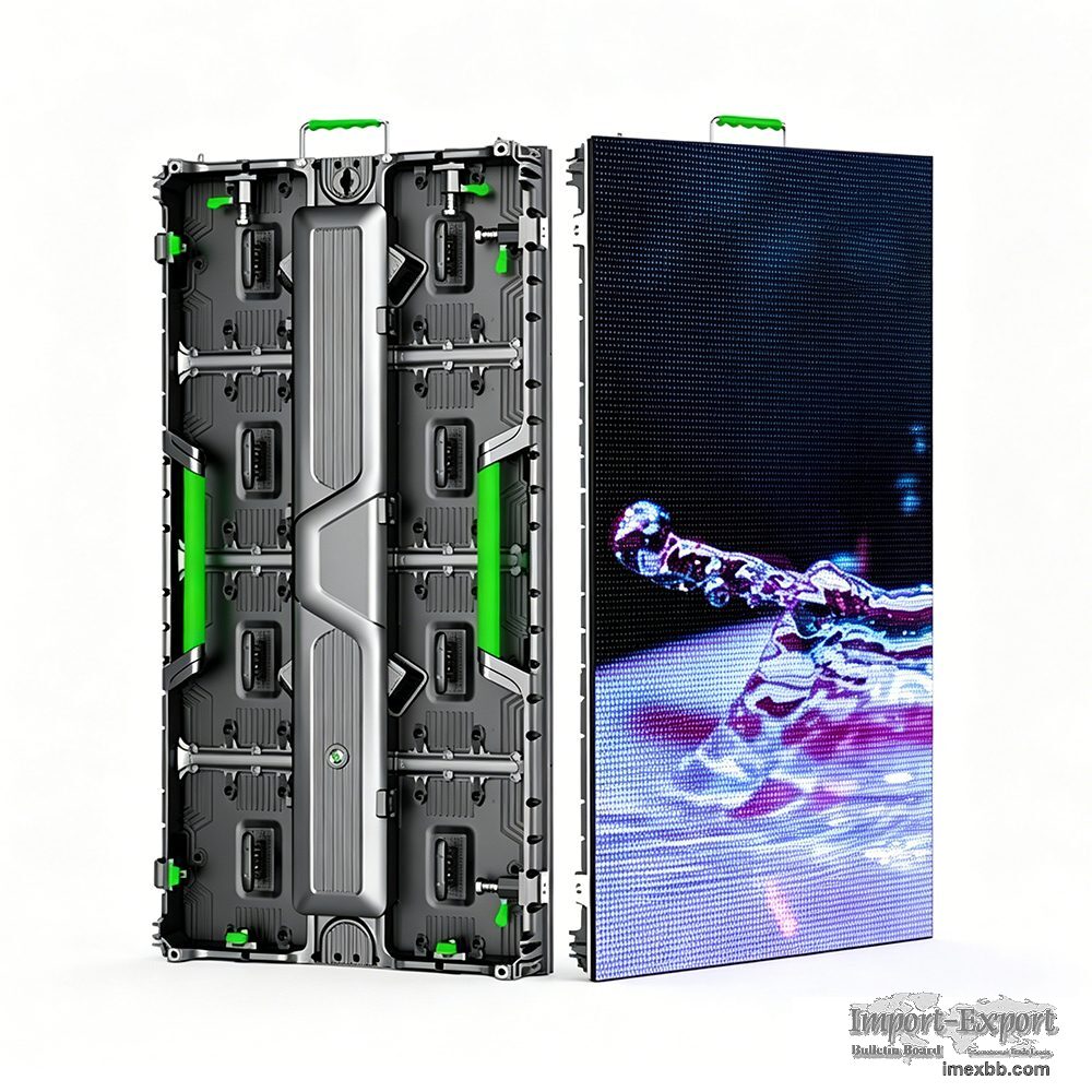 Customized P2.9 Outdoor Rental LED Screen High Brightness ABS Cabinet LED V