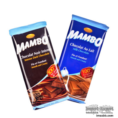 Mambo Wholesale High Cocoa Content Chocolate Bars