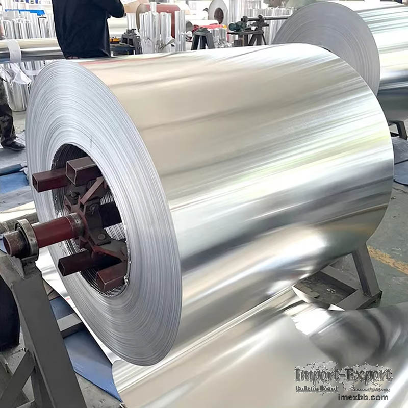 8011 / 3003 Aluminum Foil Jumbo Roll for Food Packaging Raw Materials