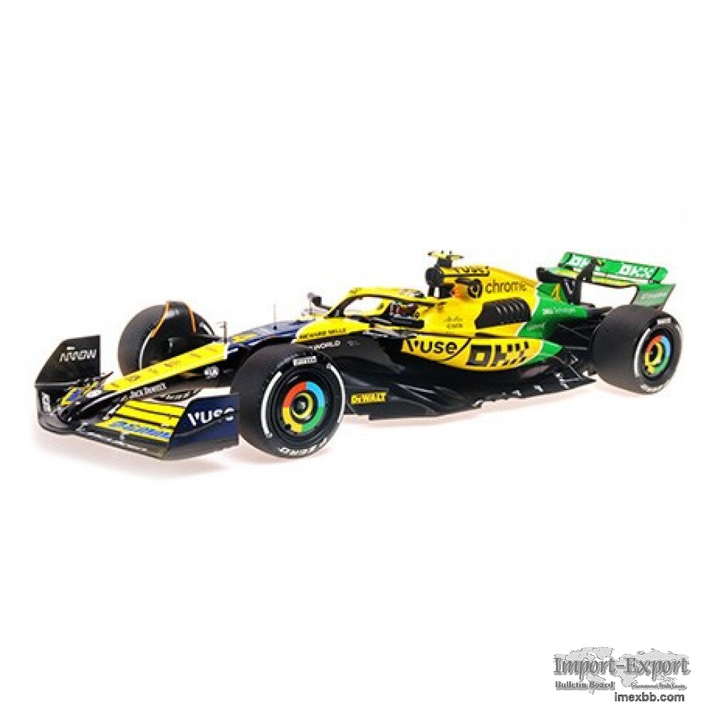 Minichamps McLaren MCL38 - 2024 Monaco Grand Prix - #4 L. (MEGATRONTOYS)