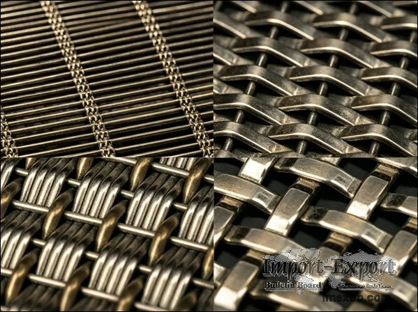 Stainless Steel Architectural Crimped Wire Mesh Panels
