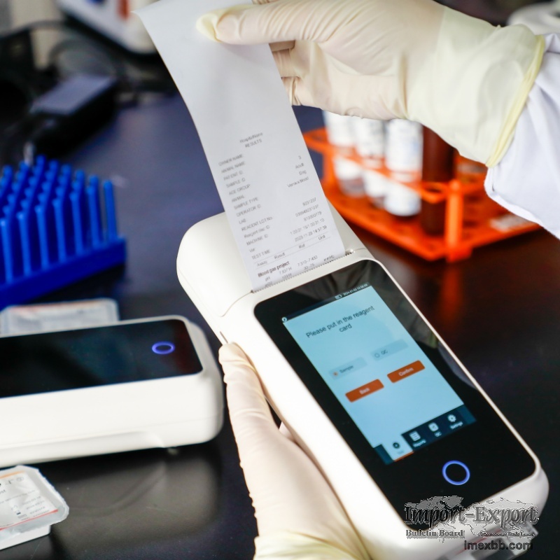 Veterinary Blood Gas Electrolyte Analyzer 