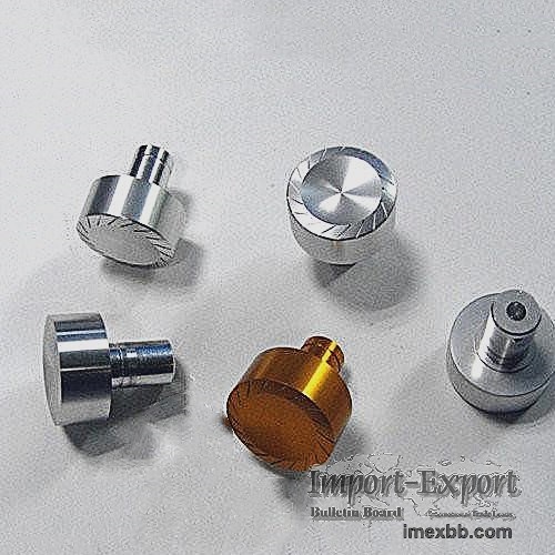 CNC knurled machined knob