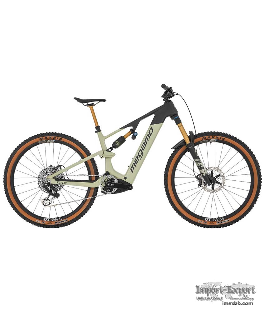 2026 Megamo Flame CRB 01 Carbon Electric Trail Mountain Bike (ALANBIKESHOP)