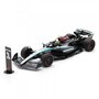 Spark Mercedes F1 W15 w. Flag - 1st 2024 British Grand (MEGATRONTOYS)