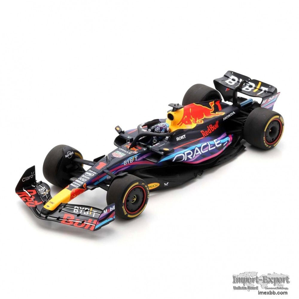 Spark Red Bull RB19 - 1st 2023 Miami Grand Prix - #1 M. (MEGATRONTOYS)
