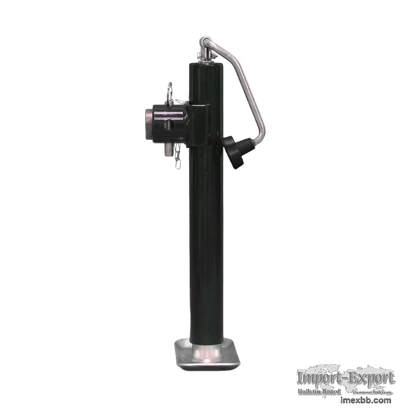 Heavy-Duty 5000 lb Pipe-Mount Swivel Trailer Jack