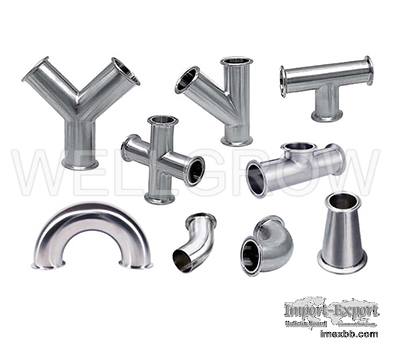 Tri-clamp fittings for food and beverage industries
